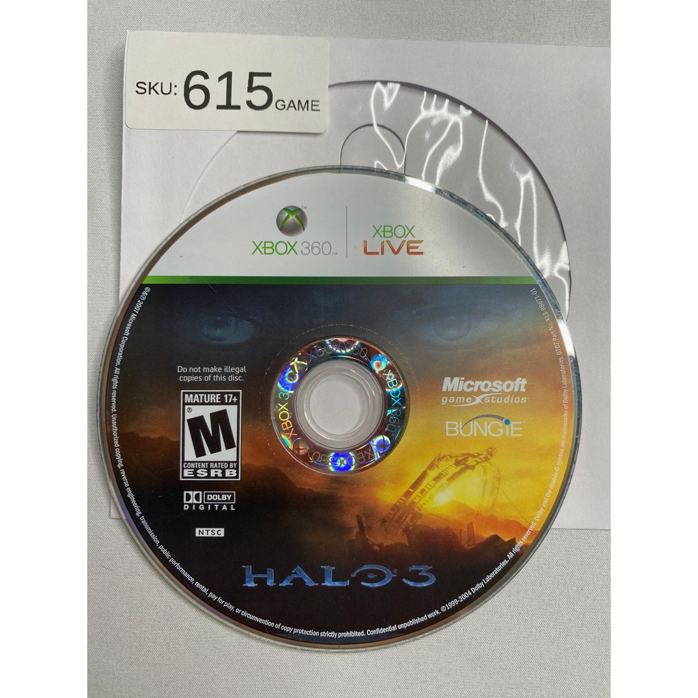 Halo 3 Microsoft Xbox 360